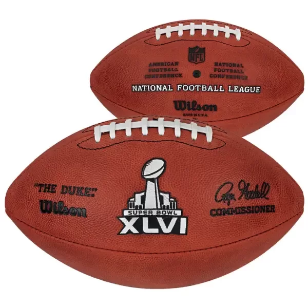 NFL 2026 赛季“超级碗”限定版真皮橄榄球
